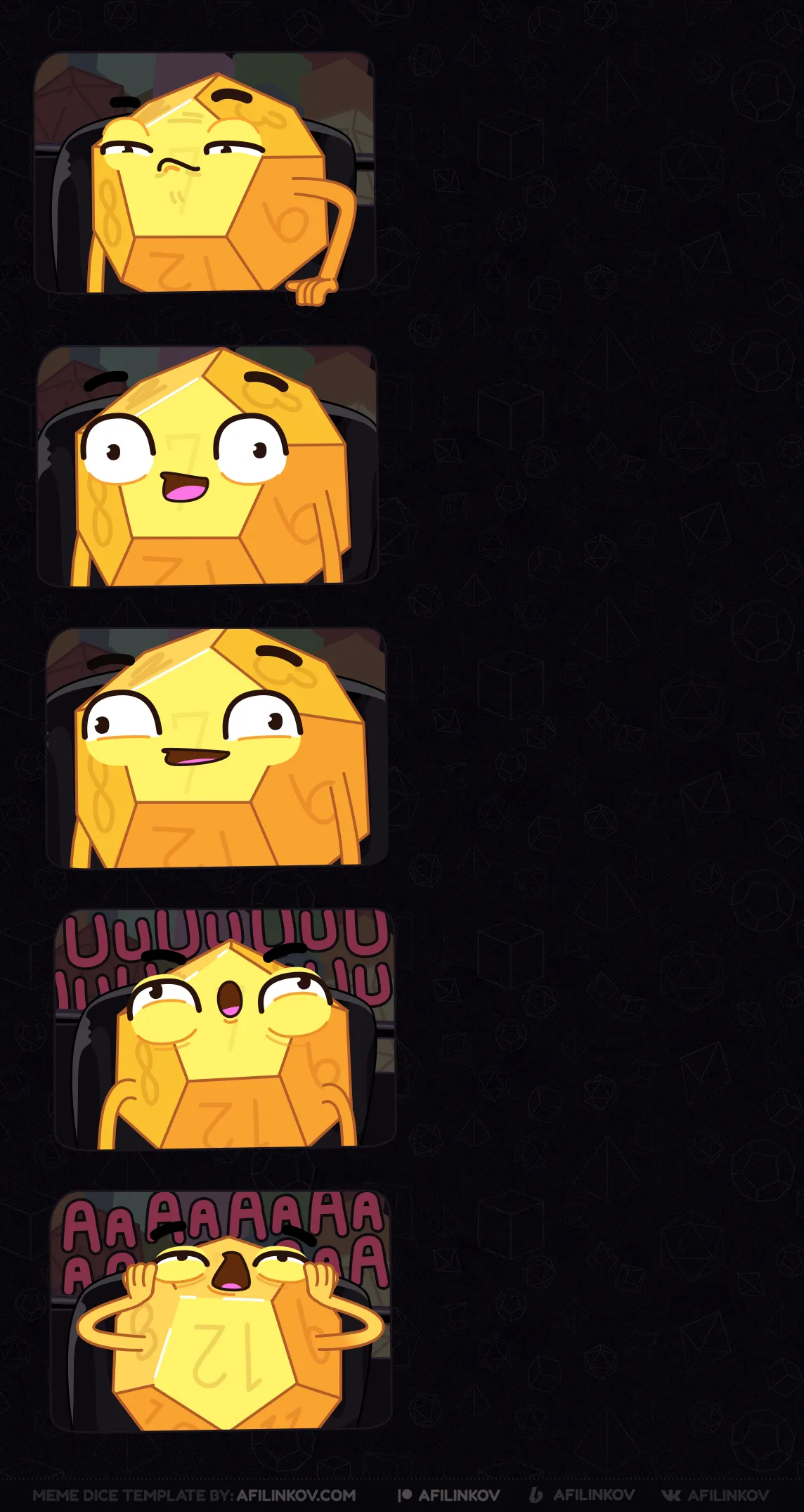 d12, McMahon, Vince, wrestling, stages, poker face, surprise, awe, meme reaction, dnd meme