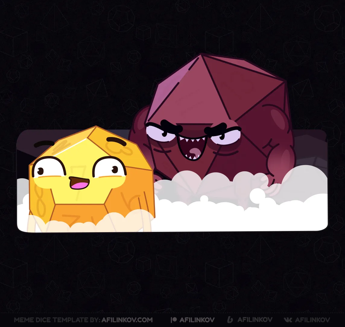 d12, wrestling, dumb, angry, danger, risk, chaotic energy, dnd meme