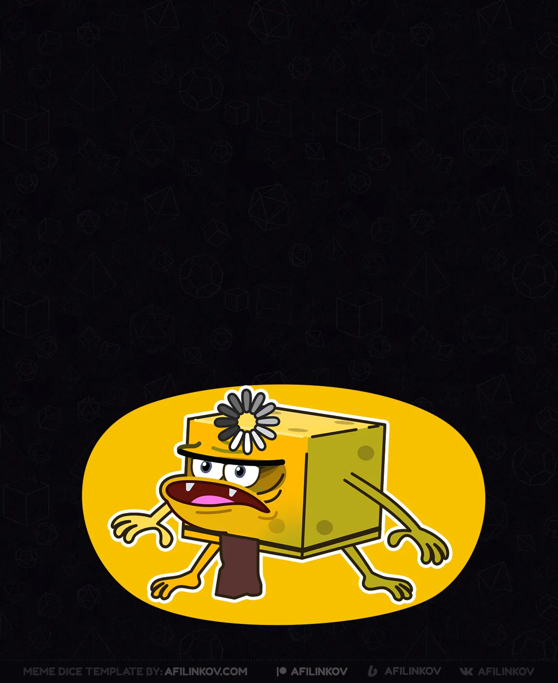 d6, spongebob, dumb, thinking, australopithecus, caveman, evolution meme, primitive reaction, dnd meme